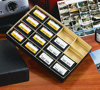 Lineco APS Film Cartridge Organizer Box