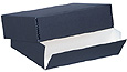 Lineco Black Museum Storage Box For 9x12 (1-1/2 Inch Depth)