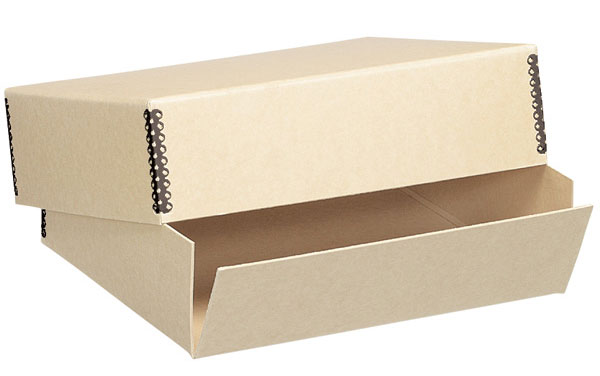 Tan Museum Storage Box For 11x14 (1-1/2 Inch Depth)