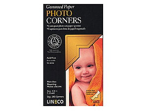 Lineco Traditional Paper Photo Mounting Corners