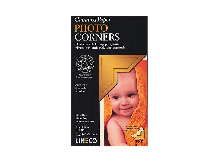 Traditional Paper Photo Mounting Corners