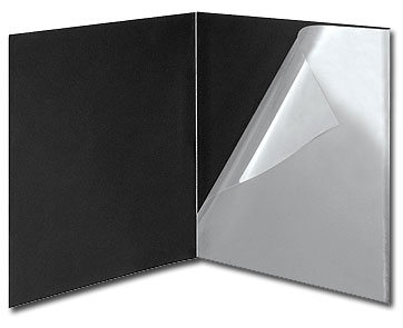 Lineco Black Presentation Folders 24x30 (5 Pack)