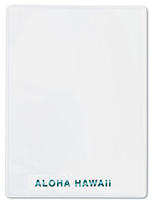 Custom Stamped Flexible Magnetic Photo Pockets - 8-1/2x11