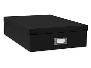 Pioneer Scrapbooking Storage Box - Black