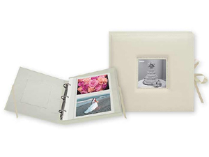 Pioneer PBX-120W 3-Ring Wedding Photo Album Box