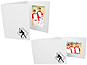 Baseball Player 4x6 Sports Event Photo Folders (25 Pack)