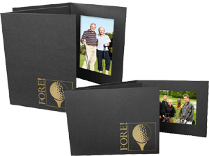 Golf Fore Event Photo Folders For 4x6 (25 Pack)