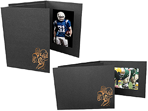 Football Player 4x6 Sports Event Photo Folders (25 Pack)