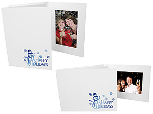 Happy Holidays 4x6 Event Photo Folders (25 Pack)