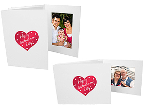 Valentine's Day 5x7 Event Photo Folders (25 Pack)