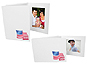 American Flag 4x6 Event Photo Folders (25 Pack)