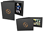 Football 4x6 Sports Event Photo Folders (25 Pack)