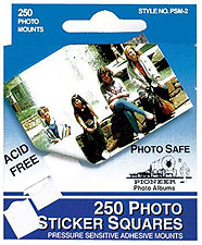 Pioneer Photo Mounts - 250 Self-Stick Tabs