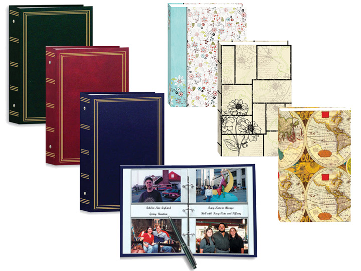 MBI 4x6 Slimline Photo Album Pocket Refill Pages 3 Holes Punched