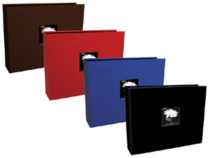 Pioneer T-12CBF 12X12 Sewn Fabric 3 Ring Binder