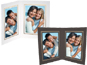 Double View Folder w/Foil Border 5x7 Vertical (25 Pack)