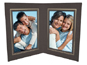 Double View Folder w/Foil Border 4x5 Vertical (25 Pack)