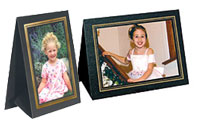 Grandeur Easel Frames with Foil Border (25 Pack)
