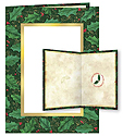 Holiday Photo Greeting Cards - Holly (10 Pack)