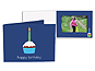 Birthday Cupcake 5x7 Horizontal Photo Folders (25 Pack)