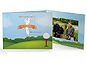 Golf Course Illustration Photo Folders For Horizontal 4x6 (25 Pack)