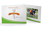 Green Swoosh Golf Photo Folders For Horizontal 4x6 (25 Pack)