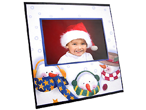 Snowman Instax Sturdy Cardboard Easel Frames (25 Pack)