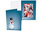 Joyful Snowman Printed 4x6 Vertical Photo Folders (25 Pack)