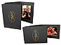 Gold Rose Event Photo Folders For 4x6 (25 Pack)