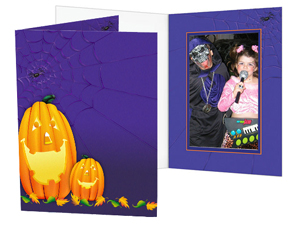 Halloween Pumpkins Photo Folders For 4x6 (25 Pack)