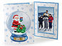 Santa Snowglobe Photo Folders For 4x6 (25 Pack)