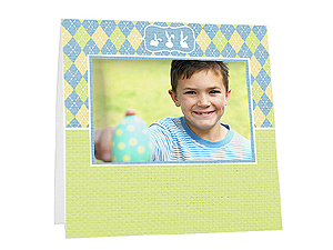 Easter Argyle Instax Easel Frames (25 Pack)