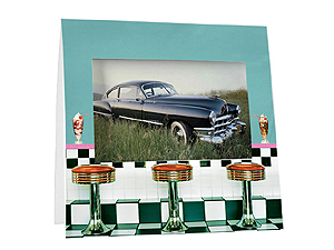 50s Diner Instax Paper Easel Frames (25 Pack)