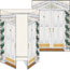 Holiday Doors Gate Fold Folders For 5x7 (25 Pack)