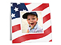 American Flag Polaroid Easel Frames (25 Pack)