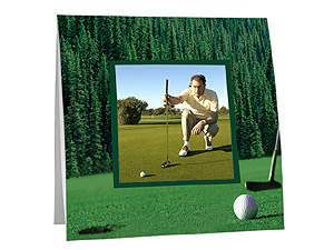 Golf Polaroid Easel Frames (25 Pack)