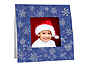 Snowflakes Polaroid Easel Frames (25 Pack)