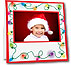 Holiday Lights Instax Paper Easel Frames (25 Pack)