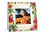 Hawaiian Luau Polaroid Easel Picture Frames (25 Pack)