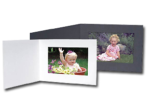 Cardboard Photo Folders 10x8 Horizontal (25 Pack)