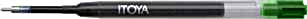 Itoya Gel Pen Refill Green (2 Pack)