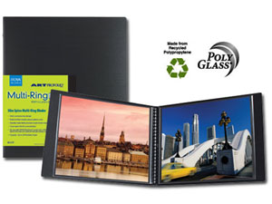 Itoya HRM-14-11 Multi-Ring Mini Binder For 14x11 Landscape
