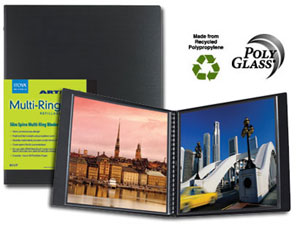 Itoya RM-8-11 Multi-Ring Mini Binder For 8.5x11