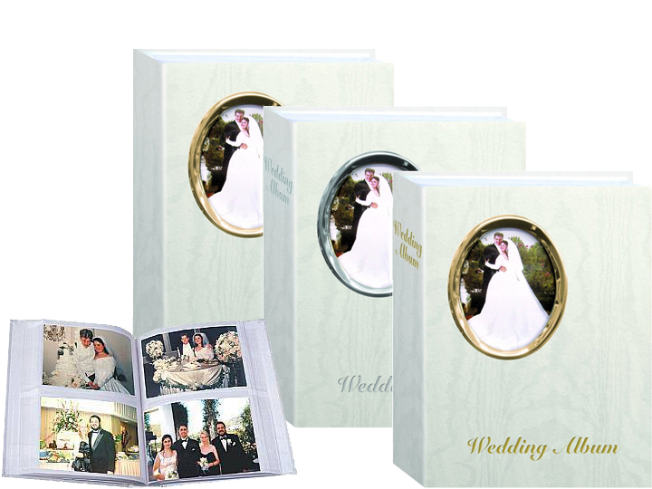 Pioneer WAF-46 Oval Framed Wedding Album